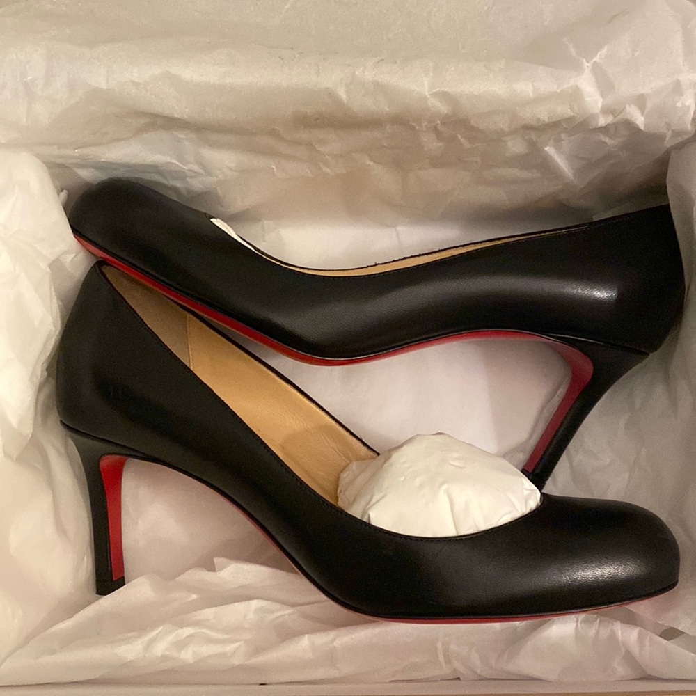 Christian Louboutin pump, Black, Size 35